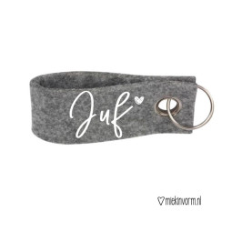 sleutelhanger juf