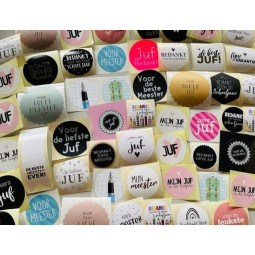 juf meester stickerpakket