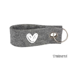 sleutelhanger hart