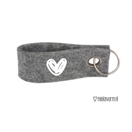 sleutelhanger hart