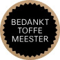 sticker bedankt toffe meester