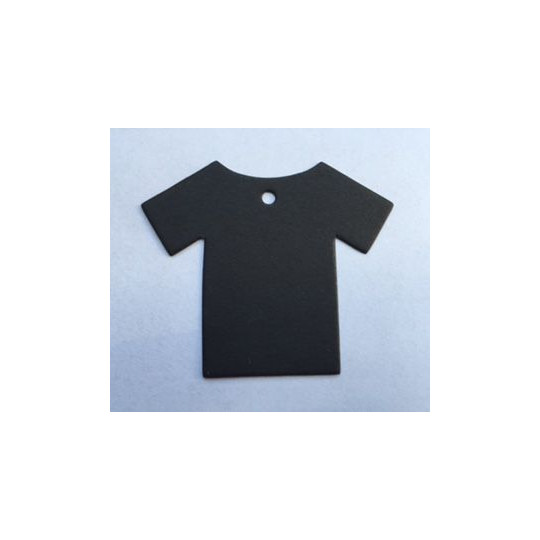 Zwart label t-shirt