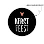 kerst sticker kerstfeest