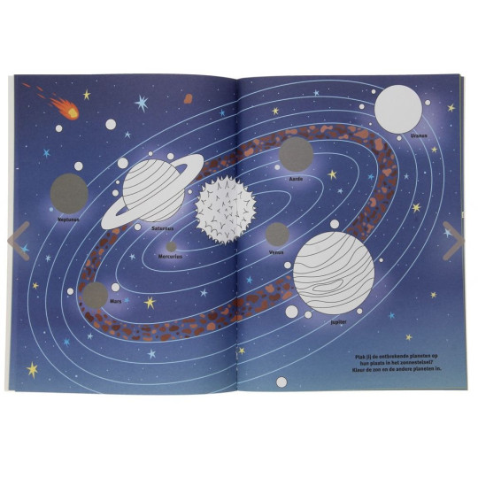 stickerboek de ruimte