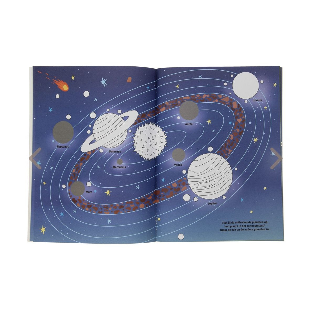 stickerboek de ruimte