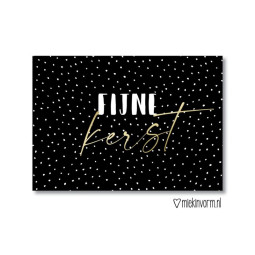 kerstkaart fijne kerst