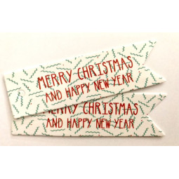 label kerst merry christmas new year