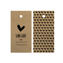 kadolabel kraft van Sint