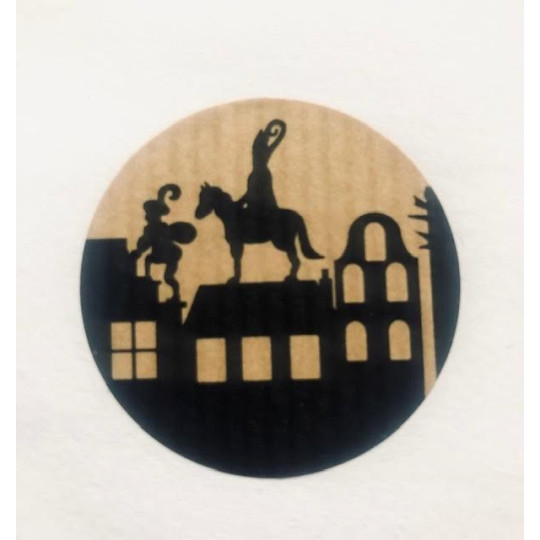 sticker hoge daken kraft