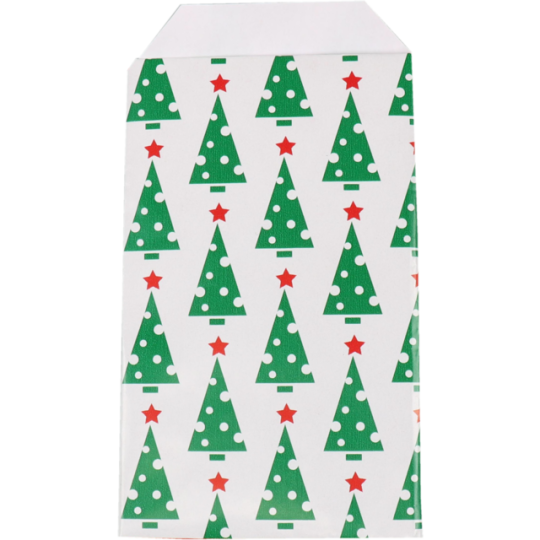 kerst kadozakje kerstboompjes groen