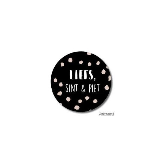 sticker liefs sint en piet stipjes