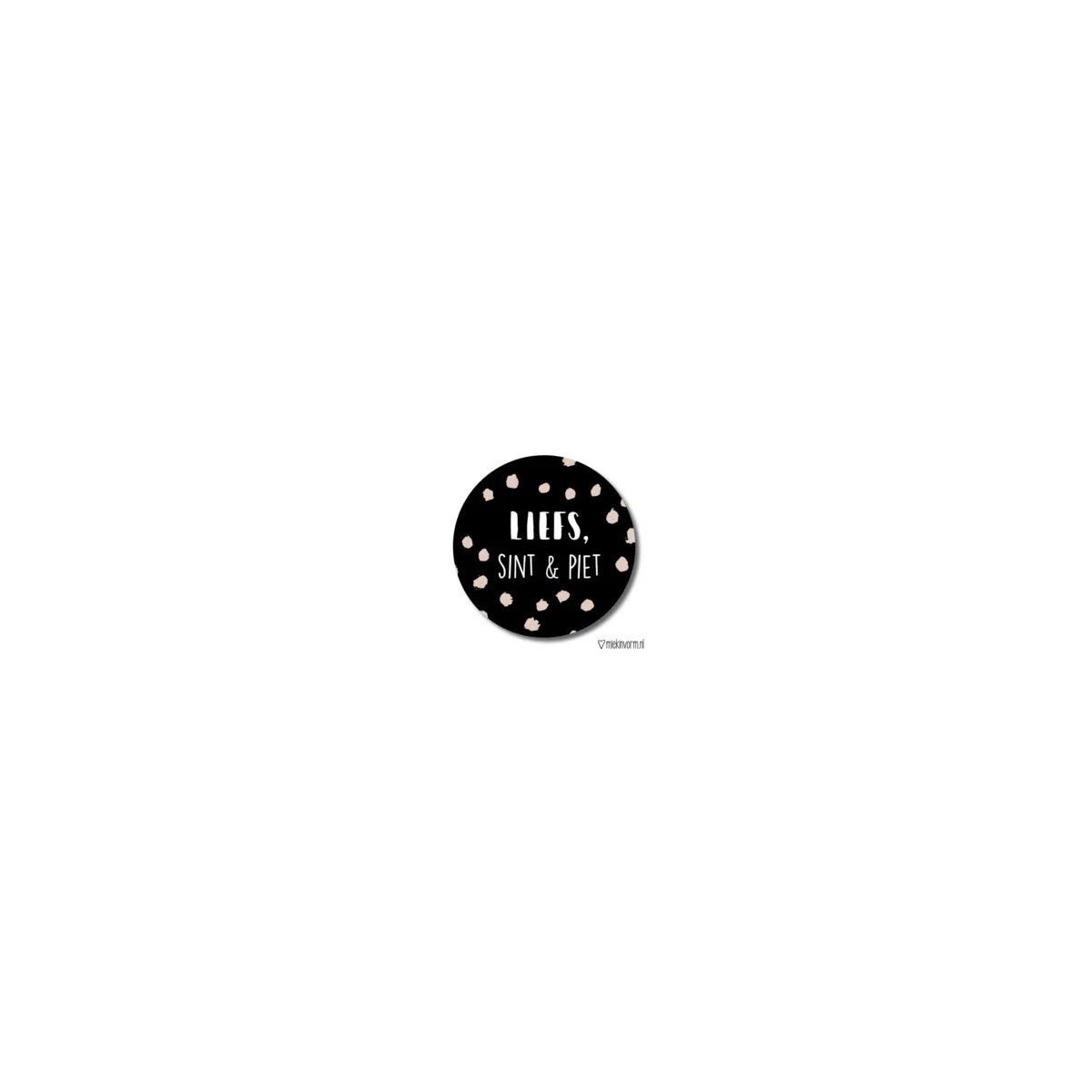 sticker liefs sint en piet stipjes