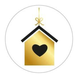 sticker vogelhuisje