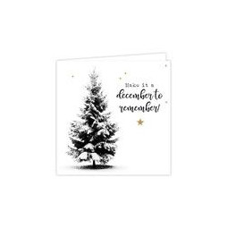 kerstkaart remember december