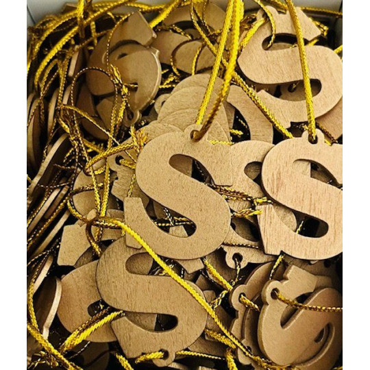 gouden letter s