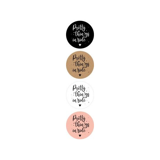 sticker pretty things assorti