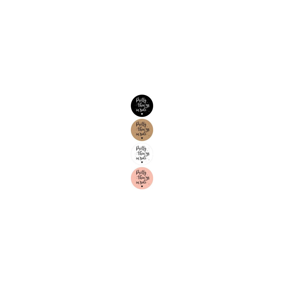 sticker pretty things assorti