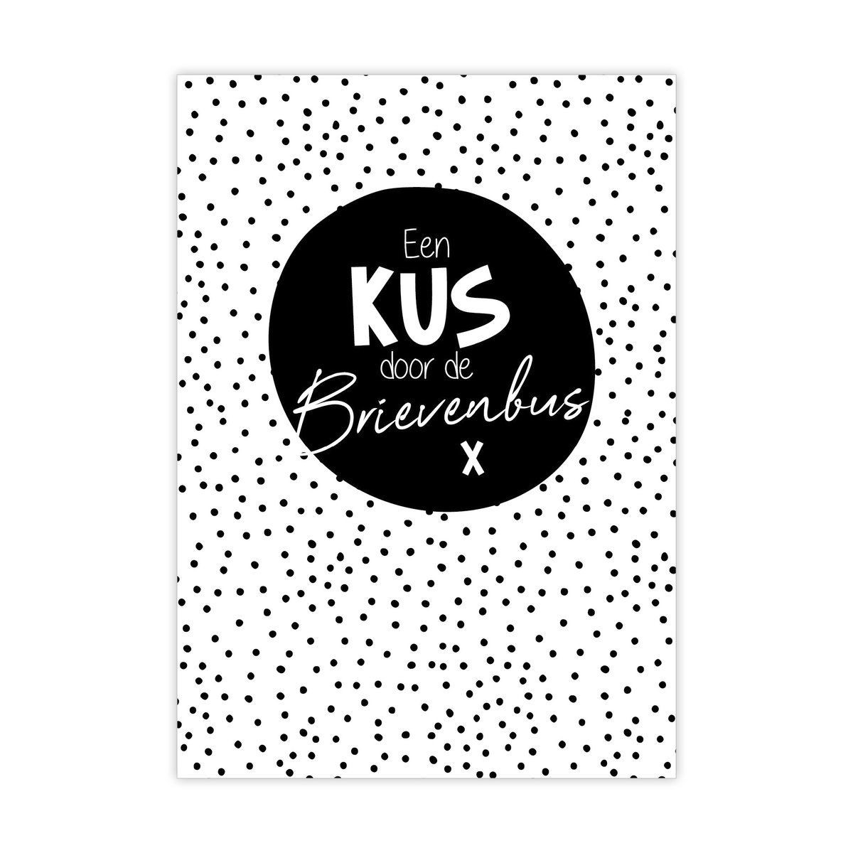 kaart kus brievenbus stipjes