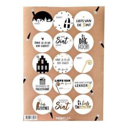 stickervel sint lekkers