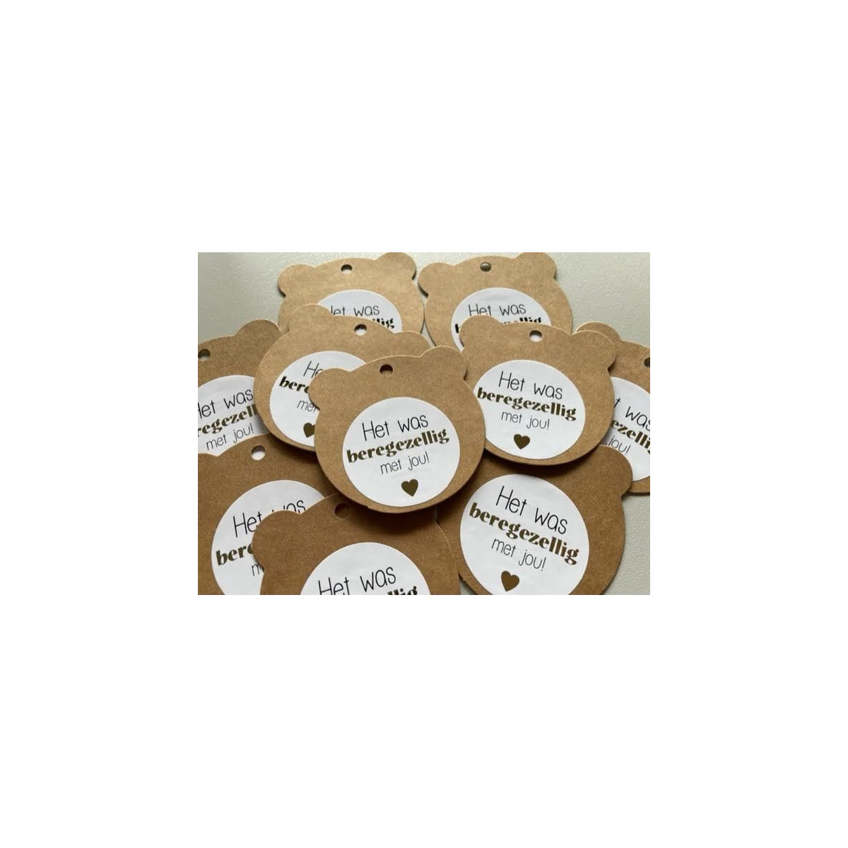 sticker bere gezellig