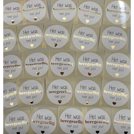 sticker bere gezellig