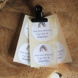 sticker hocus pocus goudfolie