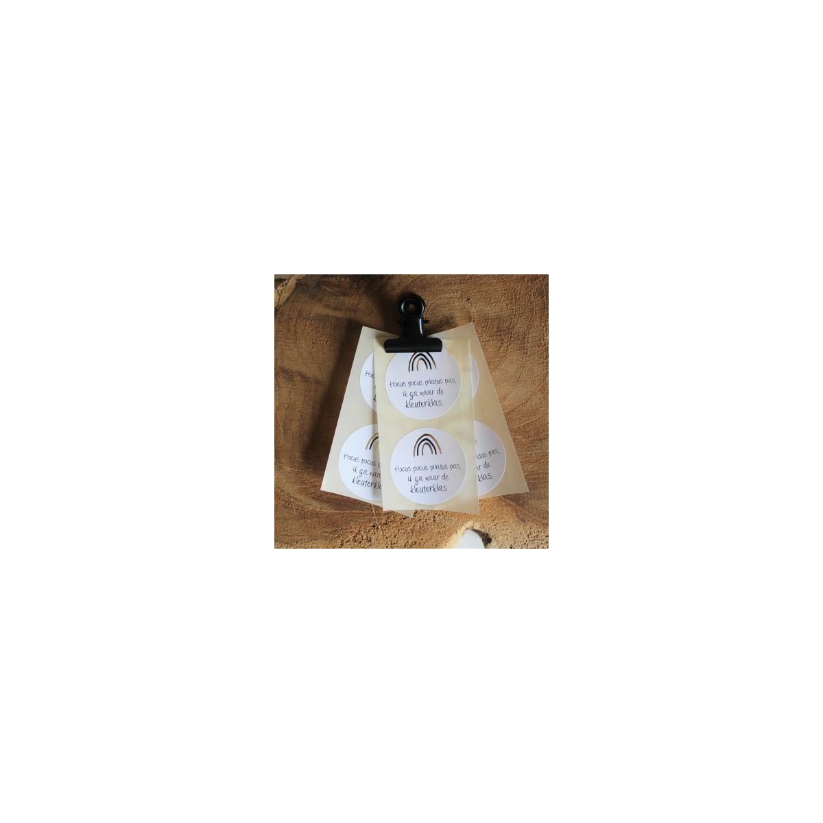 sticker hocus pocus goudfolie