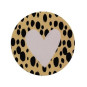 sticker okergeel hart