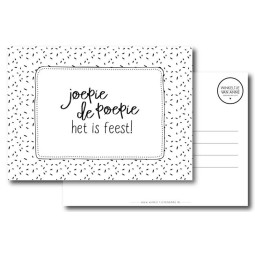 kaart joepie de poepie