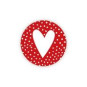 sticker rood stipjes