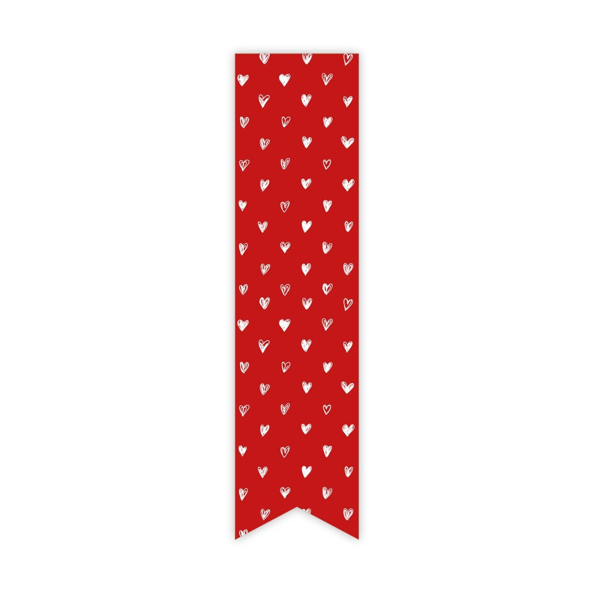 labelsticker rood hartjes