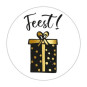sticker feest kadootje