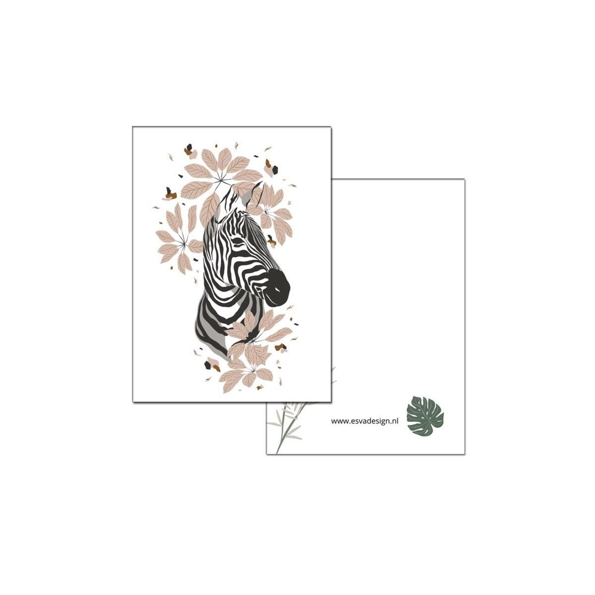 kaart zebra