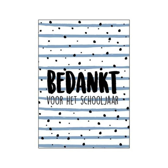 kaart schooljaar