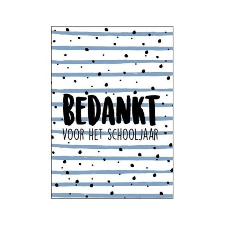 kaart schooljaar