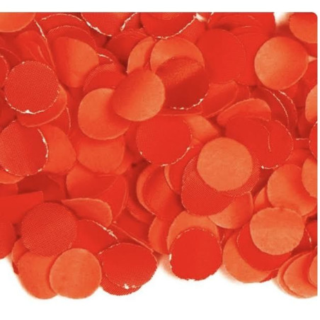 confetti rood