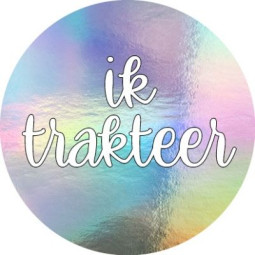 sticker ik trakteer