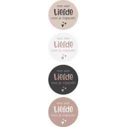 sticker liefde ingepakt