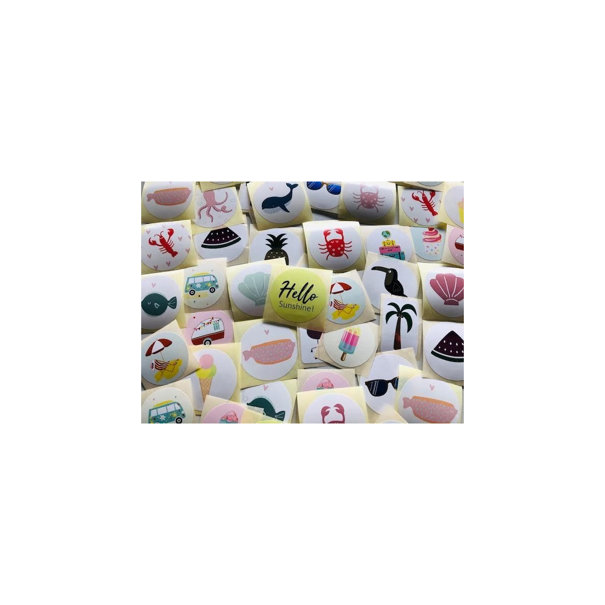 stickerpakket zomer