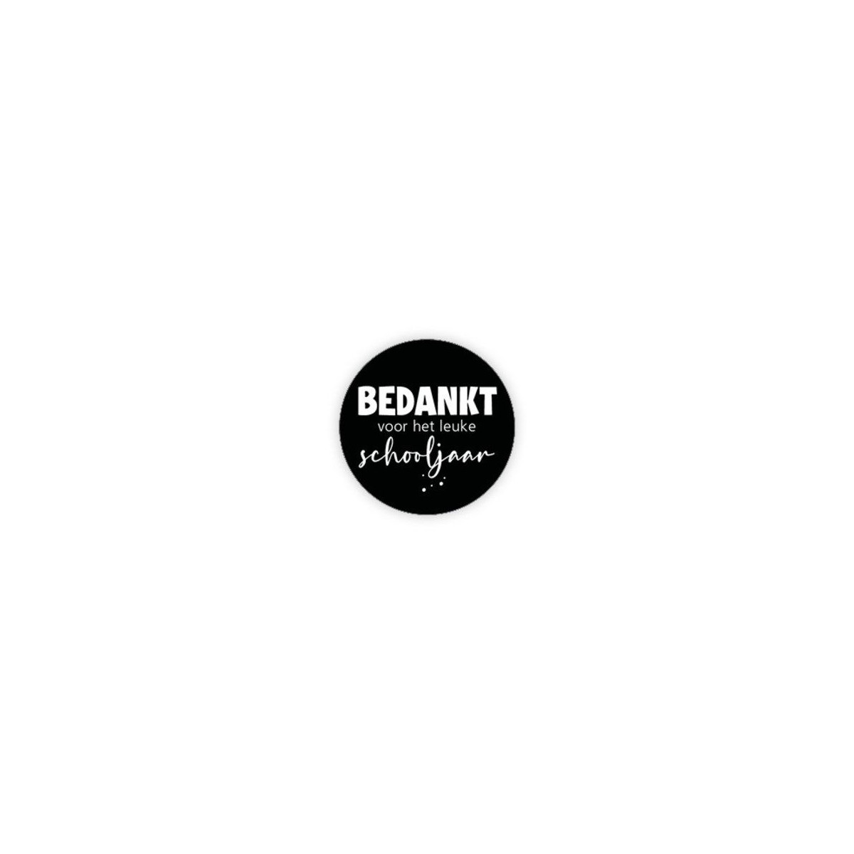 sticker bedankt leuke schooljaar