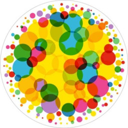 sticker multi color