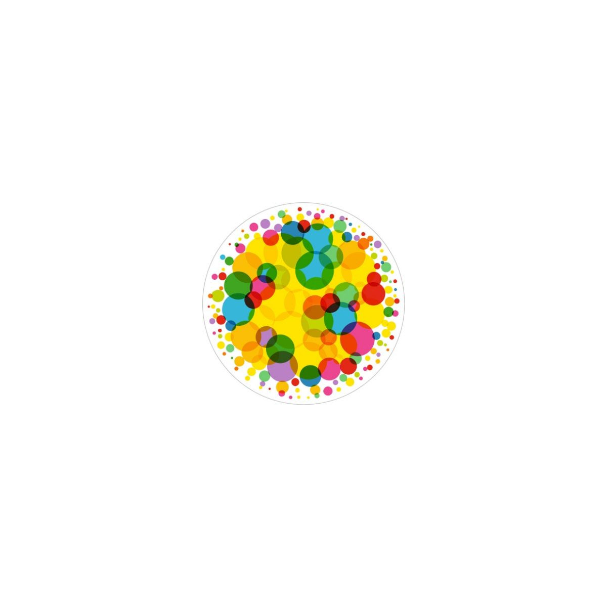 sticker multi color