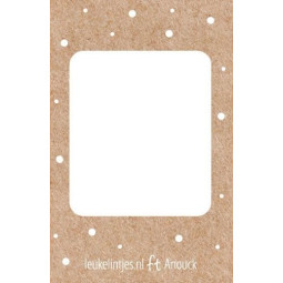 kerstlabel ohdeer