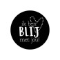 sticker ik ben blij met jou