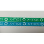 kerst lint xmas blauw