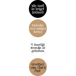 sinterklaas stickermix