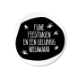 sticker fijne feestdagen gelukkig nieuwjaar