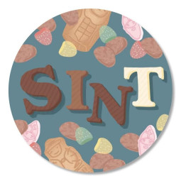 sticker sint strooigoed