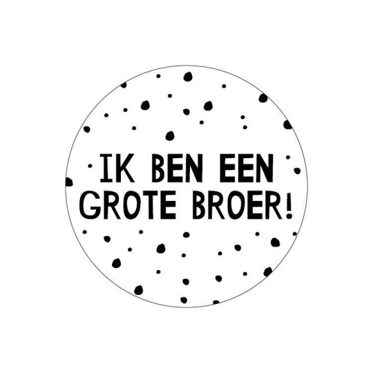 sticker ik ben een grote broer