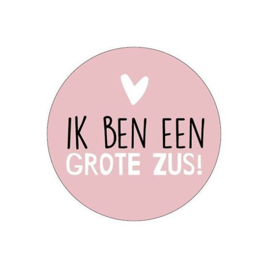 sticker zus roze